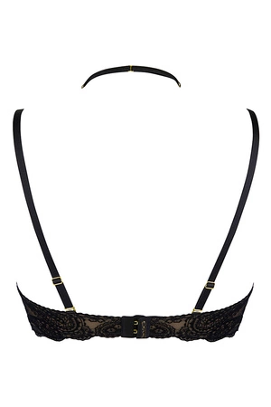 Axami V-10061 Biustonosz usztywniany, karmelowo-czarny