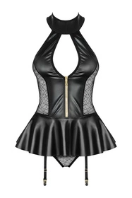 Obsessive 859-COR-1 Gorset sexy, czarny