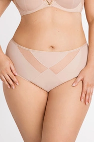 Gorsenia K566/1 Vicky Majtki figi, beżowy