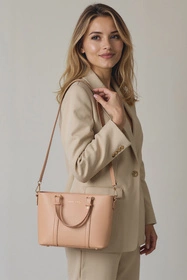 Vivisence T0009 Torebka do ręki, beżowy