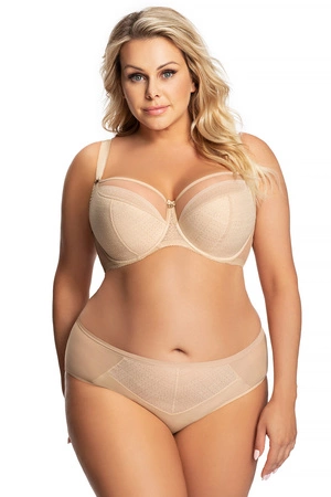 Gorsenia K681 Christina Majtki figi, beżowy