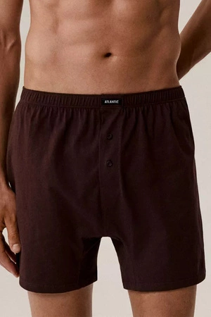 Atlantic 2MBX-054 2-pack Majtki bokserki, wino/khaki