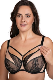 Vivisence 1082 Biustonosz miękki, czarny