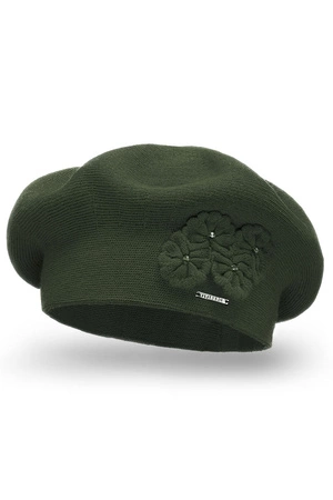 Vivisence 7006 Nakrycie głowy beret, zielony