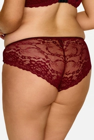 Lupo 2630 Majtki figi, burgundowy