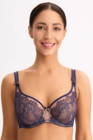 Bella Misteria 64-147 Magiczny Szafir Biustonosz półusztywniany, granatowy