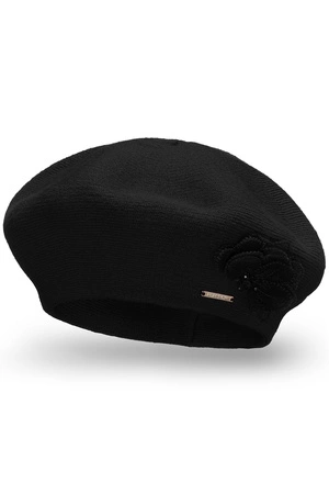 Vivisence 7036 Nakrycie głowy beret, czarny