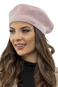 Vivisence 7005Kmpl Komplet beret+szalik, różowy