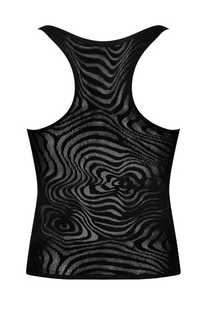 Obsessive T103 sleeveless Koszulka bez rękawów, czarny