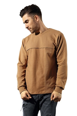 Reviver F5609 Bluza nierozpinana, brązowy