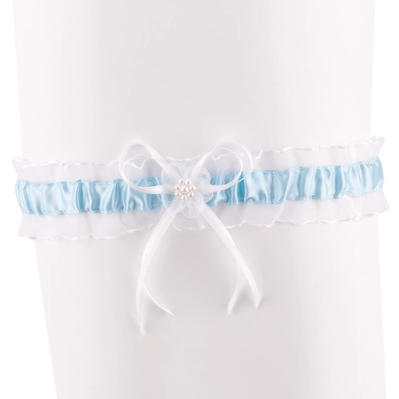 Julimex PW-18 Madryt Wyrób pończoszniczy podwiązka, niebieski