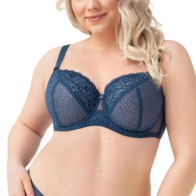 Gorsenia K728 Edith Biustonosz miękki, niebieski