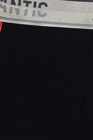 Atlantic MH-1179 Majtki bokserki, czarny