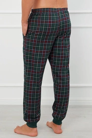 Italian Fashion Fogo dł.sp. Spodnie homewear, druk/zielony