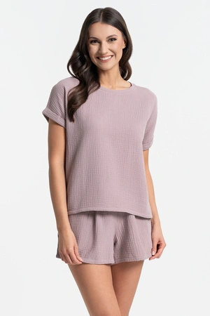 Moraj PDD3500-019 Nocna piżama, patt 1-powder pink
