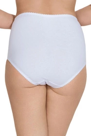 Mitex Aga Majtki wysokie figi, biały