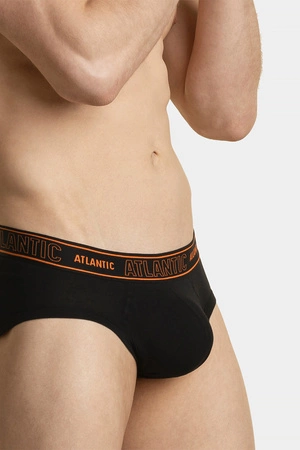 Atlantic MP-1569/02 Magic Pocket Majtki slipy, czarny