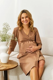 Doctor Nap SBL.4243 Nocna szlafrok, wood