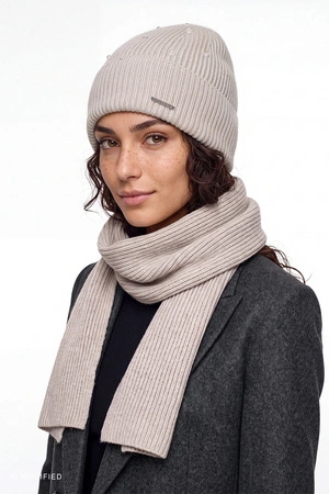 Vivisence 70133 Nakrycie głowy czapka, beżowy