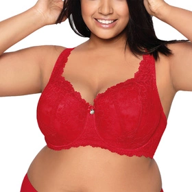 Mat 053/22 Carmela Big Biustonosz usztywniany, czerwony