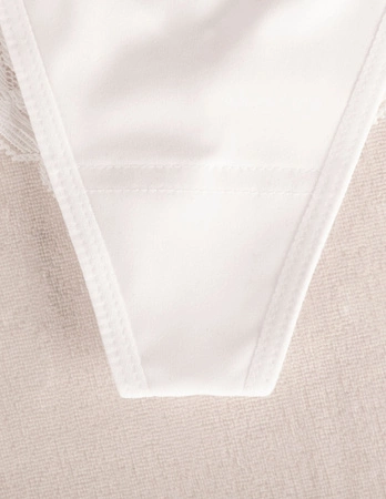 Wol-Bar Karioka Majtki szorto-stringi, biały