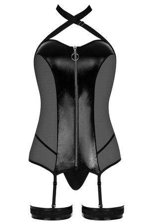 Beauty Night Ella Noir set BN6754 Nocna sexy kostium, black