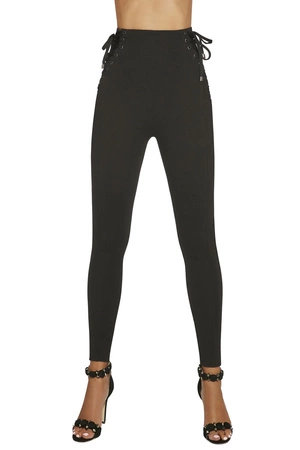 Bas Bleu Sansa Legginsy klasyczne, black
