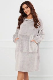 Italian Fashion Forio dł.r. Nocna szlafrok, szary