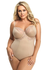 Gorsenia K356 Gala Body wyszczuplające, beżowy
