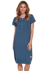 Doctor Nap TCB.4348 Nocna koszula, deep blue