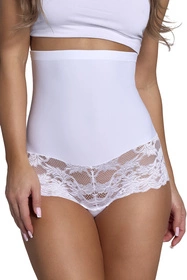 Wol-Bar Preciosa Majtki figi modelujące, biały