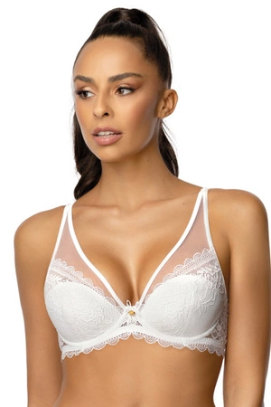 Mat 0198/11 Estelle Biustonosz push-up, biały