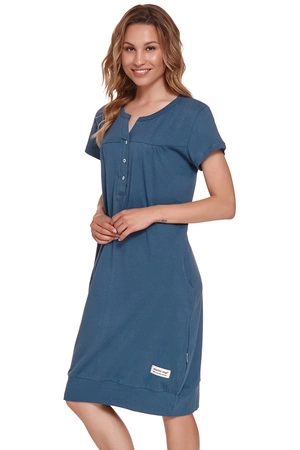 Doctor Nap TCB.4348 Nocna koszula, deep blue