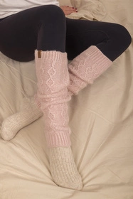 Vivisence 7300 Skarpety ocieplacze, różowy