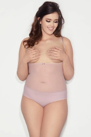 Mitex Glam Body String Body wyszczuplające, pudrowy róż