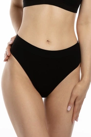 Julimex Bamboo Bikini Majtki figi, czarny