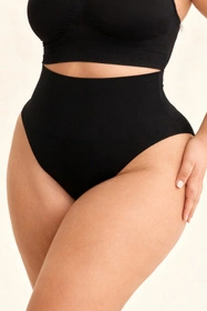 Gabriella Brasilian Shapewear Code S124 Majtki wysokie brazyliany, black