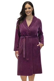 Vivisence 5022 Nocna szlafrok, fioletowy
