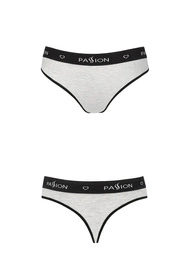 Passion PS008 Majtki brazyliany, grey