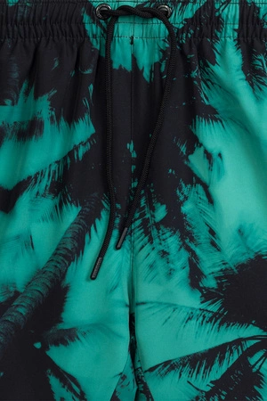 Atlantic KMB-227 Kostium kąpielowy bermudy, zielono-czarny