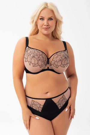 Gorsenia K924 Palmira Biustonosz miękki, czarny