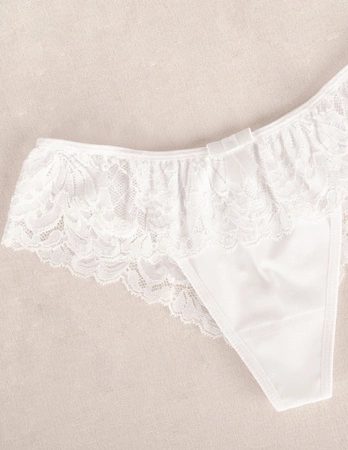 Wol-Bar Karioka Majtki szorto-stringi, biały