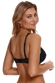 Lupo 149 Biustonosz miękki, czarny