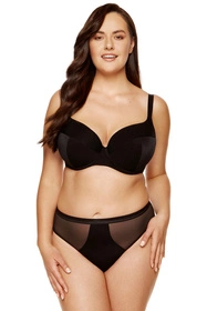 Gorteks Andrea/B4 Biustonosz usztywniany, czarny