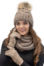 Vivisence 7014 Nakrycie głowy czapka, beżowy