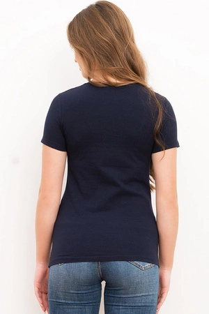 Italian Fashion Ibiza kr.r. Koszulka klasyczna, granat