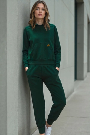 Vivisence 9003 Bluza nierozpinana, zielony