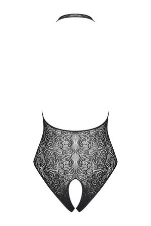 Obsessive B113 Teddy Body bodystocking, czarny