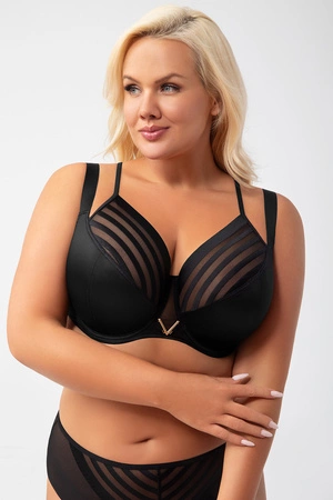 Gorsenia K810 Yoko Biustonosz miękki, czarny