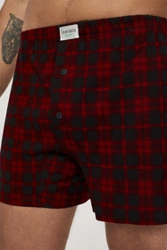 Italian Fashion Zeman Majtki bokserki, druk/czerwony